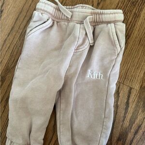 Kith Kids Beige Jogger Pants